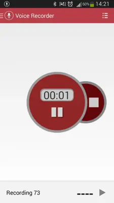 Grabador de voz android App screenshot 4